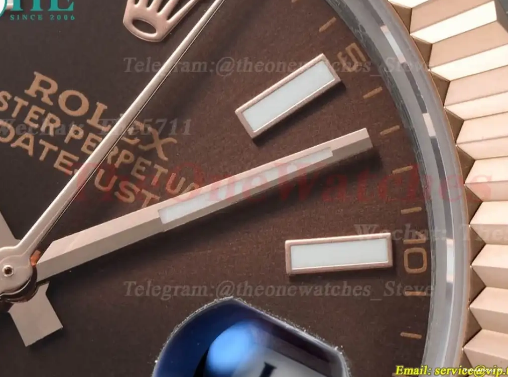Stk Datejust MY8215 126331 RG GDF SS Brown Jub 41mm 0426